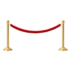 Luxurious Red Velvet Rope PNG Cutout, Isolated on Transparent Background  Ideal for Creating Stunning Product Banners, Post Graphics, and Cover Art