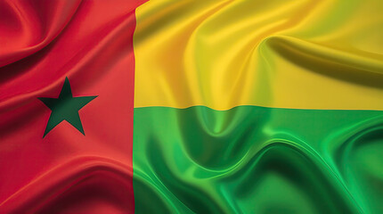 guinea bissau flag for national Day or Independence Day of guinea bissau
