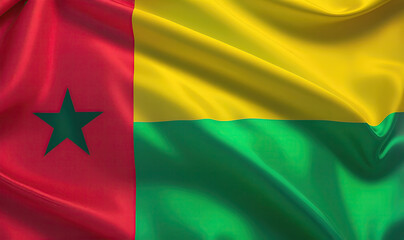guinea bissau flag for national Day or Independence Day of guinea bissau