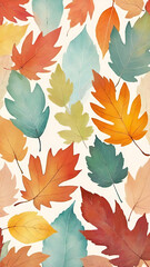 Fototapeta premium autumn leaves background