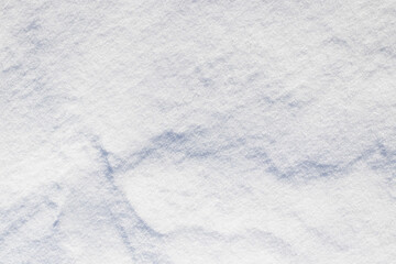 Obraz premium Texture of snow with traces of layering after a blizzard