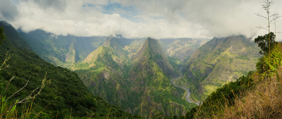 Amazing Nature in Cirque Mafate, La Reunion, France