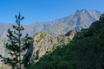 Beautiful Nature La Chapelle, Cirque de Cilaos, La Reunion, France