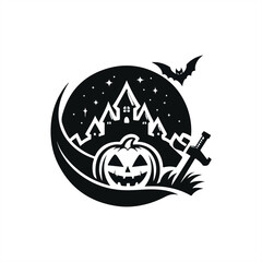 Will do happy halloween logo design