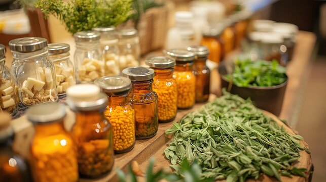 A holistic health fair organized by a lifestyle community, featuring workshops on natural remedies and wellness practices