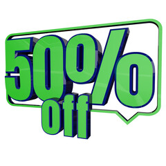 50%off 4