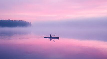 Kayaking at Dawn