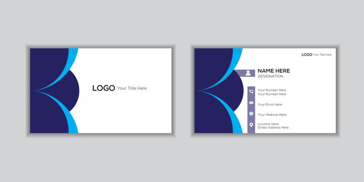 Creative Modern Clean Business Card Design