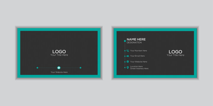 Creative Modern Clean Business Card Design