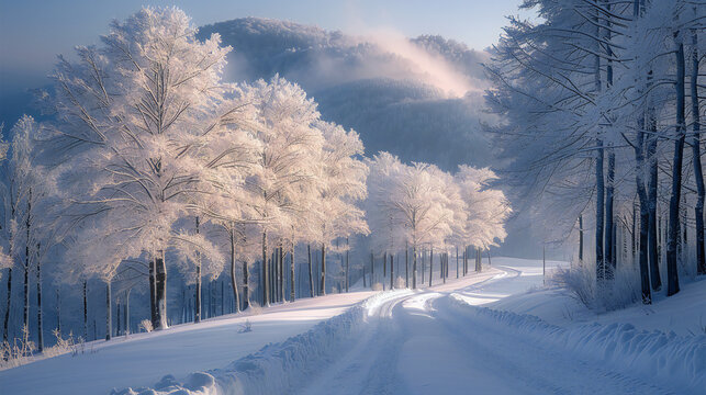 Bramsche Winter Landscape