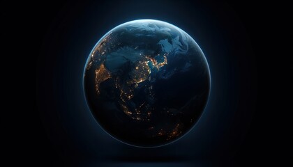 Fototapeta premium earth in space