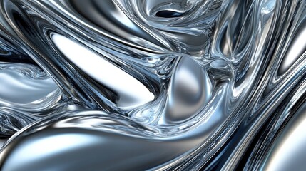 Abstract Shiny Metal Texture Background.