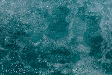 Seamless texture of blue pool water surface with ripples