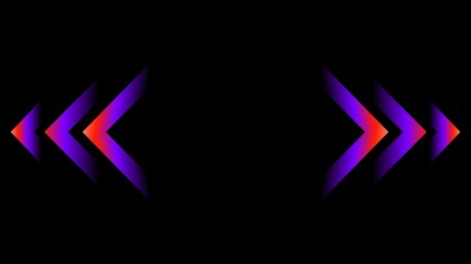 Abstract glowing neon lines pink purple technology background