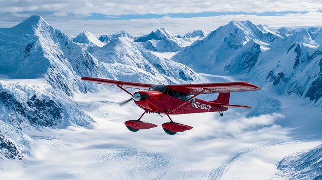 Soar through the Alaskan wilderness on an unforgettable adventure! Embark on a glacier landing in Denali National Park, where you'll witness breathtaking views of towering peaks