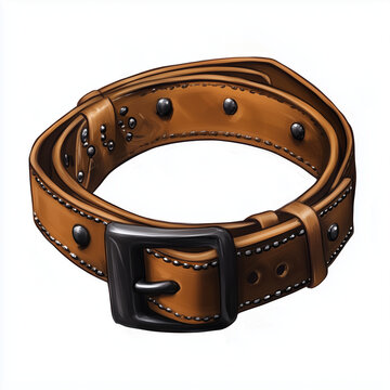 recommend clip art: Sturdy Belt Icon Outline: Durability Meets Style