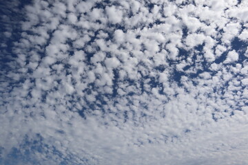 blue sky with clouds