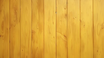 Fototapeta premium Yellow wooden plank texture with visible grain and knots. Perfect for banners, website backgrounds, and product displays. Minimalist design with copy space for text and marketing materials.