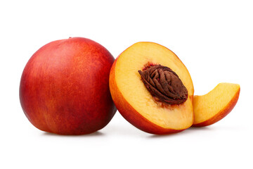 Nectarine peaches have a very delicate flavor.