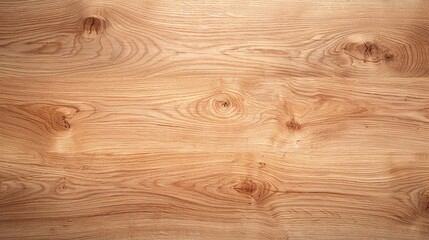 Obraz premium Natural light wood texture with visible grain and knots. Ideal for banners, website backgrounds, and product displays. Minimalist design with copy space for text and marketing materials.
