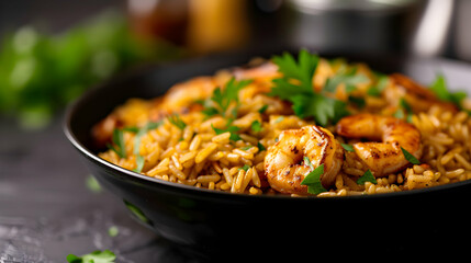 Fototapeta premium Traditional Spanish Paella 