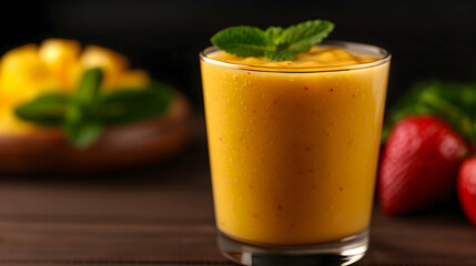 Fototapeta premium Tropical Fruit Smoothie 
