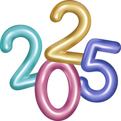new year 2025 number