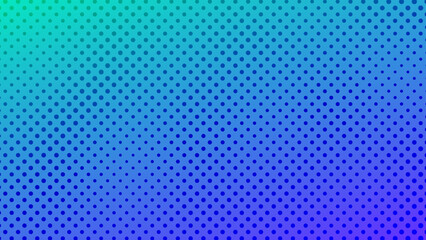 Colorful halftone background with dots
