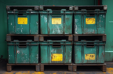 Organization in Detail: 4K Bright Image of Empty Hardware Bins