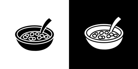 Cereal icon Isolated flat vector in outline