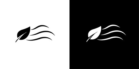 Clean Air Icon Isolated flat vector in outline