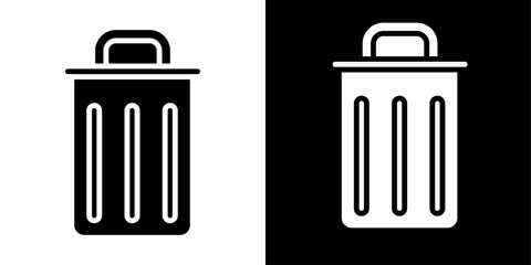 Delete icon Isolated flat vector in outline