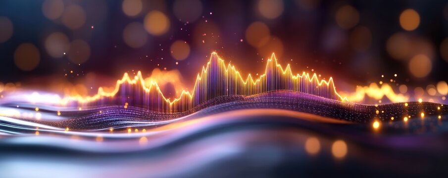 Rising Interest Rates A Modern Cityscape of Financial Uncertainty, Interest Rate Hikes, Credit Card Debt, and the Impact on Consumer Spending - Powered by Adobe