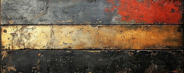 A richly textured wall adorned with colorful abstract shapes, blending fluid lines and striking hues for a captivating modern art display.