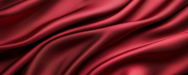 Fototapeta premium Abstract representation of tannins in wine, with deep red textures flowing like liquid silk, Wine Red Tannins, Abstract Art in Wine