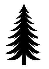 Obraz premium Pine Tree SVG, Forest Tree SVG, Mountain Forest SVG, Plant SVG, Sunset SVG, Nature SVG, Leaves SVG, Pine Tree Silhouette, Forest belt SVG, Tree Design, Cut file for Cricut SVG, JPG, PNG
