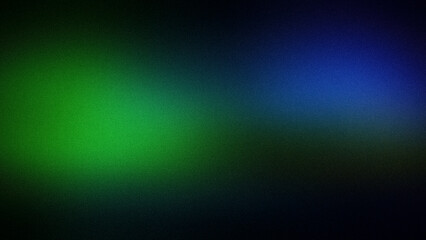 A bold abstract gradient with a blend of deep green and blue hues. The grainy texture adds richness, making it ideal for modern digital designs, wallpapers, or banners