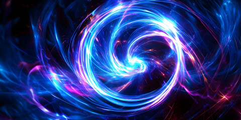 Obraz premium abstract colorful background with circles, ai generated.