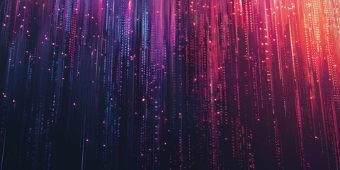 Future of Coding. Abstract Technology Concept