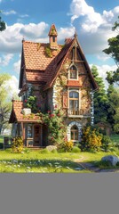 Fototapeta premium Cozy Home. Detailed home decor concept