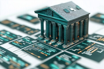 A G2B situation where a business accesses a government portal for compliance and tax filings.