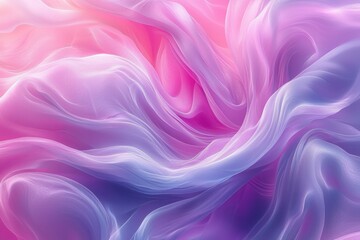 Fototapeta premium Abstract Pink and Purple Fabric Swirls