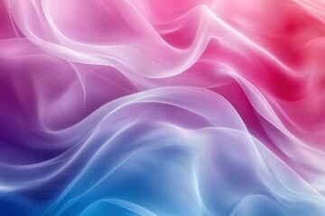 Obraz premium Abstract Wavy Gradient Background with Delicate Lines