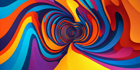 Fototapeta premium abstract colorful background, ai generated