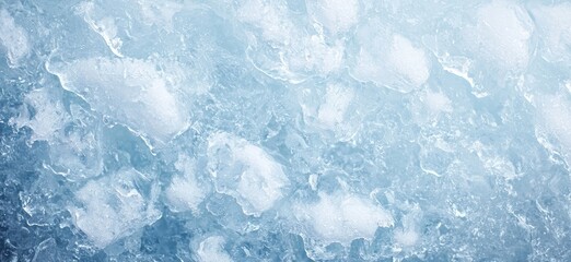 Fototapeta premium Frozen ice texture background