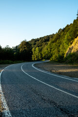 road in the mountains