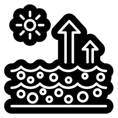 Procces Desalination of water icon
