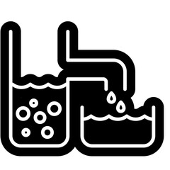 Procces Desalination of water icon