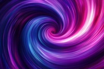 Obraz premium Abstract Swirling Pattern in Shades of Purple, Blue, and White