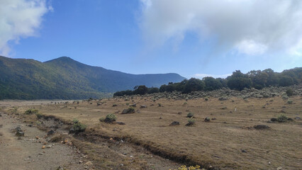 Alun alun surya kencana, Mount Gede Pangrango